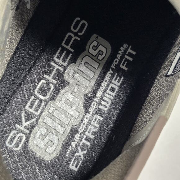 Skechers Hands Free Slip Ins Men's Edgeride Shoes Sneakers - Taupe - Size 9 - Picture 10 of 10